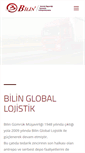 Mobile Screenshot of bilinlojistik.com